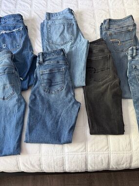Women’s Jeans - Assorted Blue and Black Denim